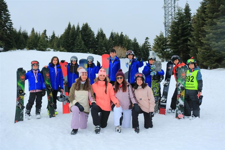 Snowboard Türkiye Şampiyonasında Sporcularımdan Büyük Başarı