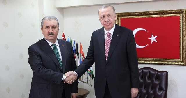 Erdoğan, Destici ile bir araya geldi