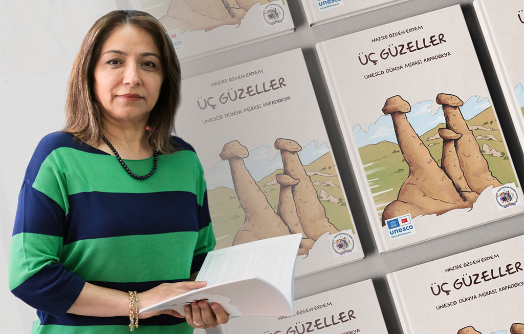 “Üç Güzeller” adlı kitap UNESCO Türkiye Milli Komisyonu Yayını olarak basıldı