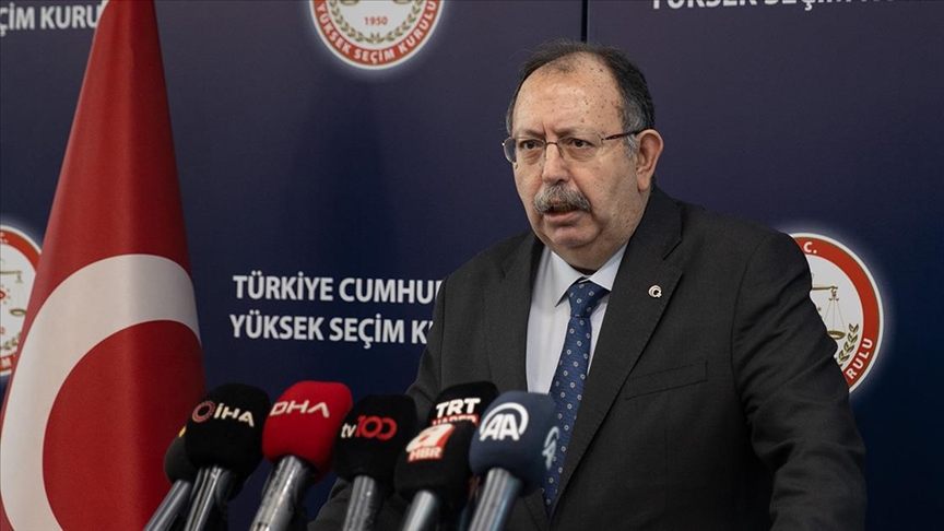 YSK Başkanı Yener’den seçim yasağı açıklaması