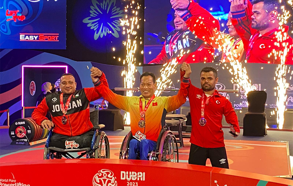Haltercimiz, Dubai'de Para Powerlifting Dünya Şampiyonasında Dünya 3.'sü Oldu