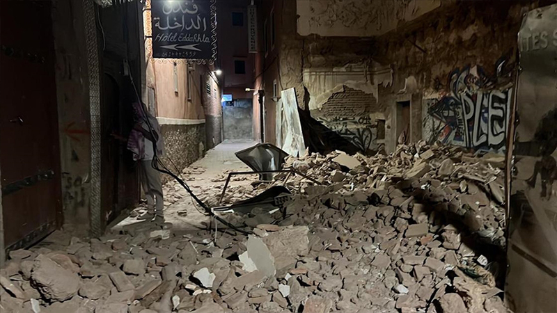 Fas’ta 7 büyüklüğünde deprem: Çok sayıda can kaybı var