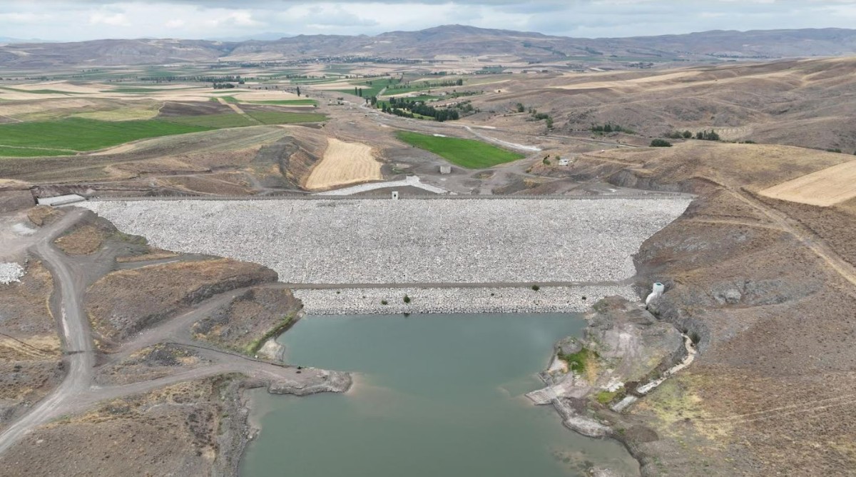 Ekonomiye Katkı Sağlayacak Barajda Su Tutulmaya Başlandı