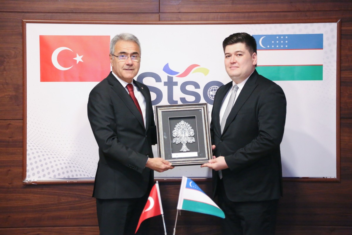 Özbekistan'ın Büyükelçiliğinden, Sivas Ticaret ve Sanayi Odasına Ziyaret