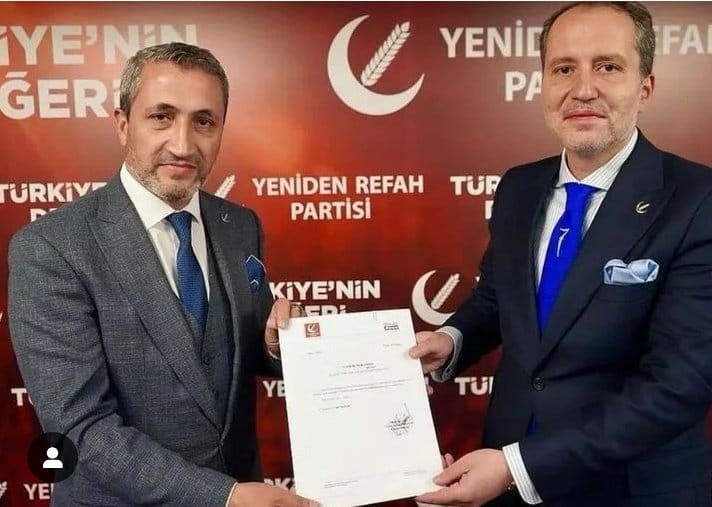 Fatih Kalkan Yeniden Refah Partisi Sivas Belediye Başkan Adayı Oldu