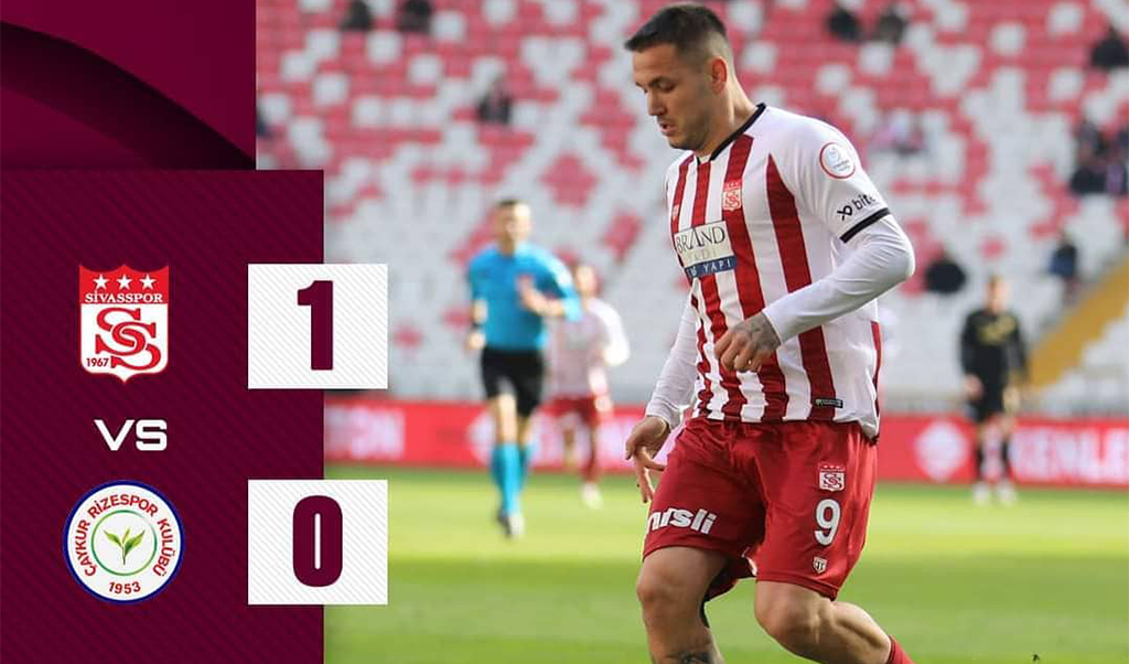 EMS Yapı Sivasspor 1-0 Çaykur Rizespor 