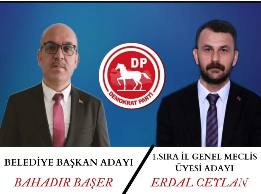 Demokrat Partinin Sivas Belediye Başkan Adayı Bahadır Başer oldu