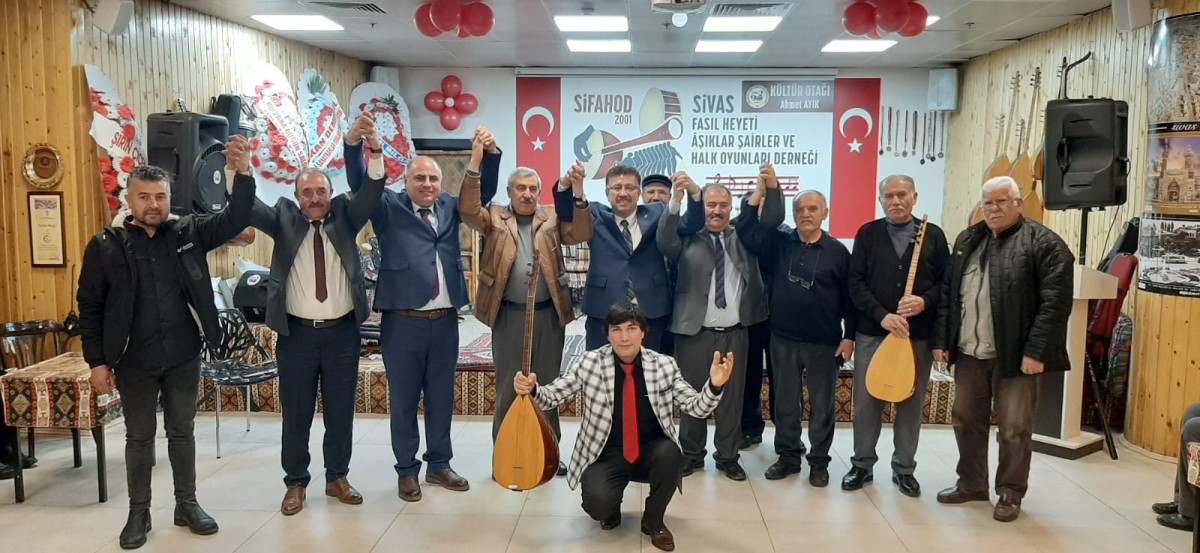 BTP Belediye Başkan Adayı Necati Kılınç, Sivas Fasıl Heyetini ziyaret etti