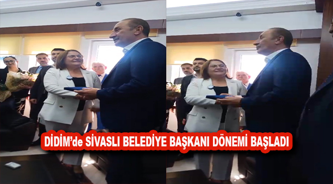 Didim’de Sivaslı Belediye Başkanı Dönemi Başladı