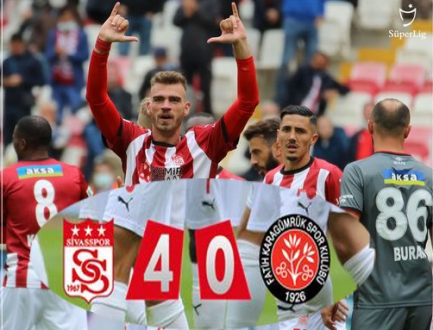 Demir Grup Sivasspor 4-0 Vavacars Fatih Karagümrük