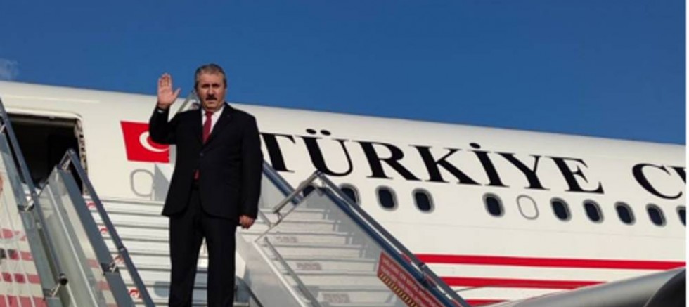 Destici, Cumhurbaşkanı Erdoğan'a eşlik ediyor