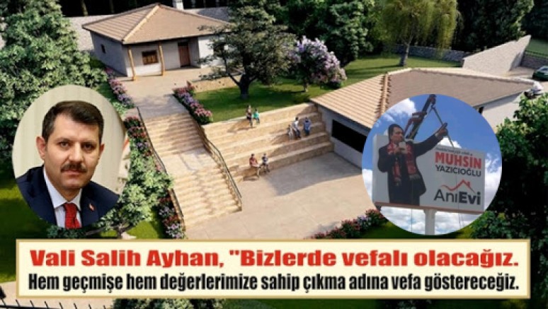 Muhsin Yazıcıoğlu anı evi çalışmalarında sona gelindi