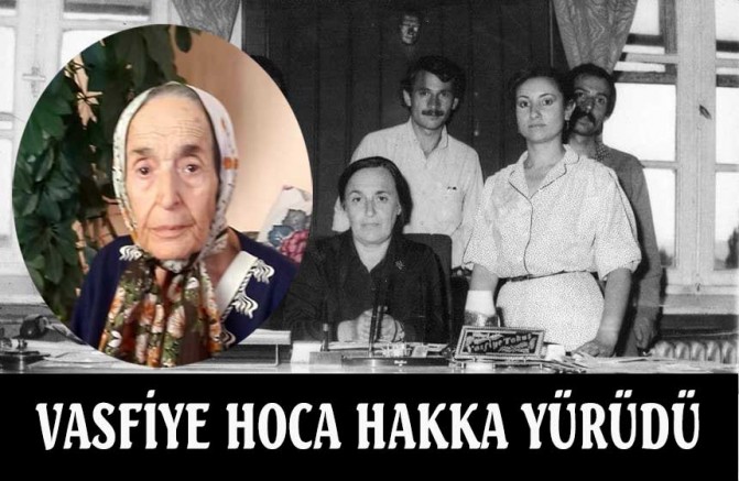 Sivas VASFİYE TOKUŞ Hocasını Kaybetti.