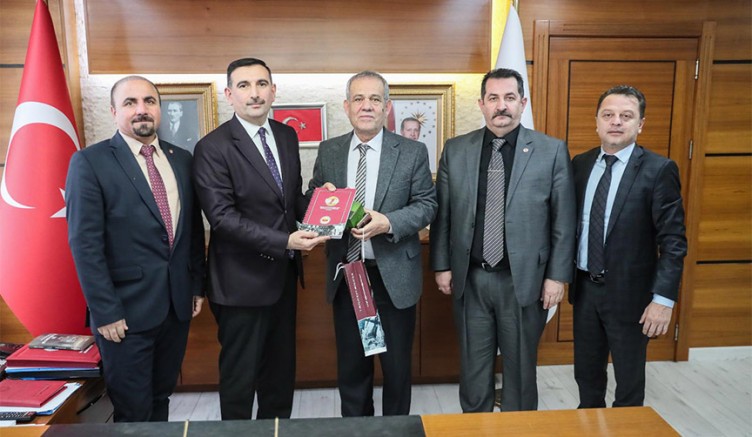 TGF heyeti, Sivas Belediyesi ve SBTÜ’yü ziyaret etti