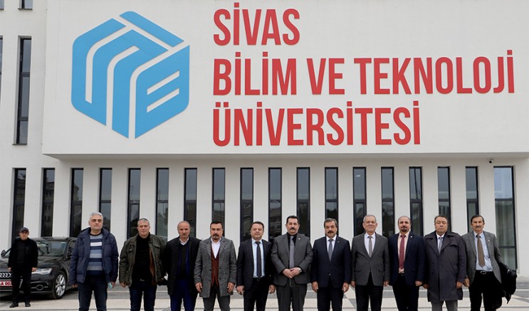 Türkiye Gazeteciler Federasyonundan Sivas Bilim ve Teknoloji Üniversitesine Ziyaret