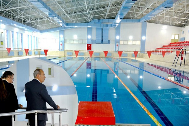 Yarı Olimpik Yüzme Havuzu Tekrar Kullanıma Açıldı.