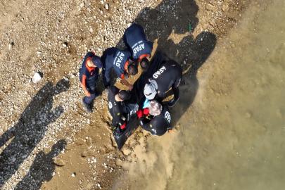 Baraj gölünde cesedi bulundu