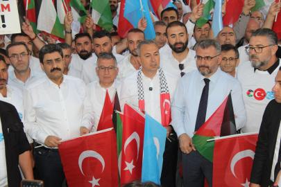 Sivas’ta Filistin’e Destek Yürüyüşü Düzenlendi