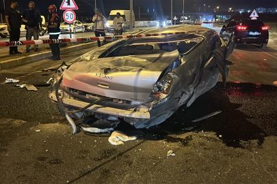 Sivas'ta otomobil takla attı: 1 ölü, 1 yaralı