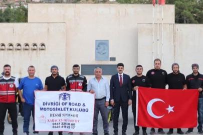 DİVRİĞİ’DE 30 AĞUSTOS’A MOTOSİKLET VE OFF-ROAD DAMGASI