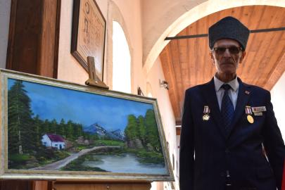 Kıbrıs Gazisi Bahri Şahin, Bob Ross’tan Etkilenerek Ressam Oldu