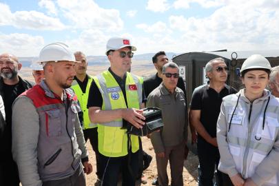 Sivas Belediyesi Tecer Taş Ocağında İlk Patlamayı Gerçekleştirdi