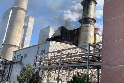Termik Santralde Yangın