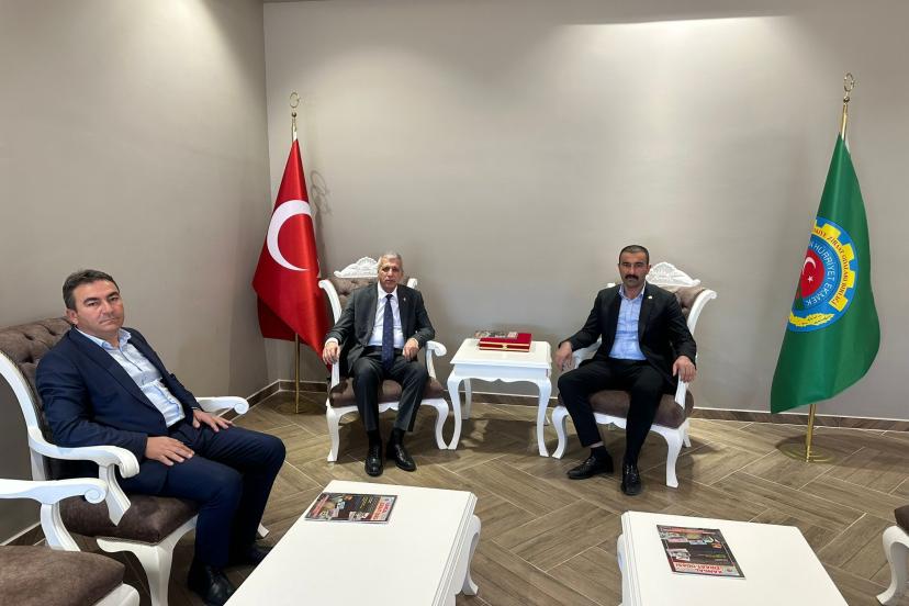 İl Tarım Müdürü Salih İnan’dan Kangal Ziraat Odası’na Ziyaret
