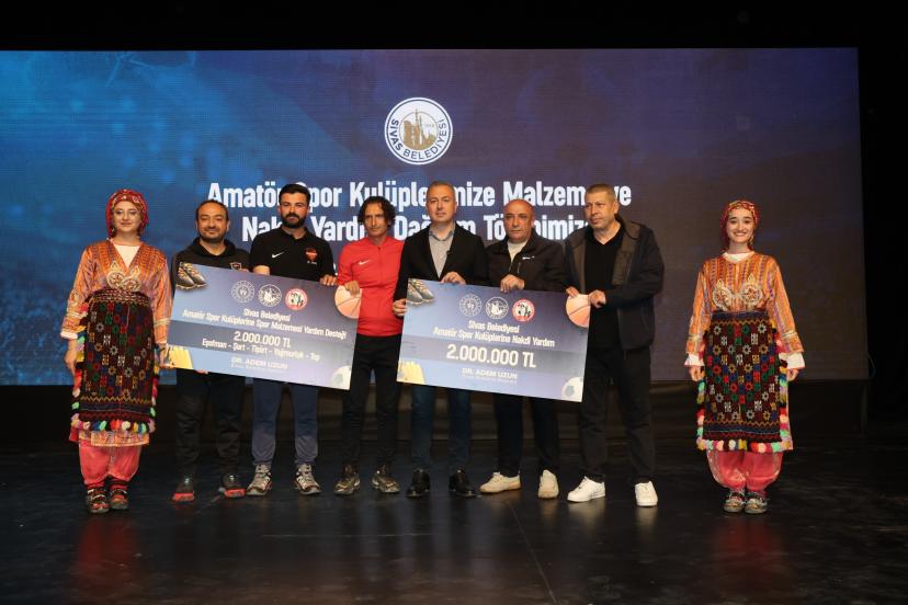 Sivas Belediyesi’nden Amatör Spora 4 Milyon TL Destek