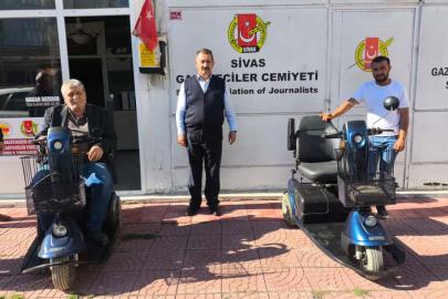 Sivas Gazeteciler Cemiyeti’nden Engelli Vatandaşlara Anlamlı Destek