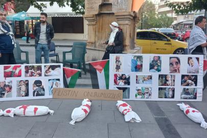 SİVAS’TA İSRAİL’E ÖFKE: ZULME SESSİZ KALINAMAZ!