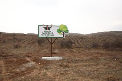 58 Bin Fidan Muhsin Yazıcıoğlu Vefa Ormanı’nda Toprakla Buluştu