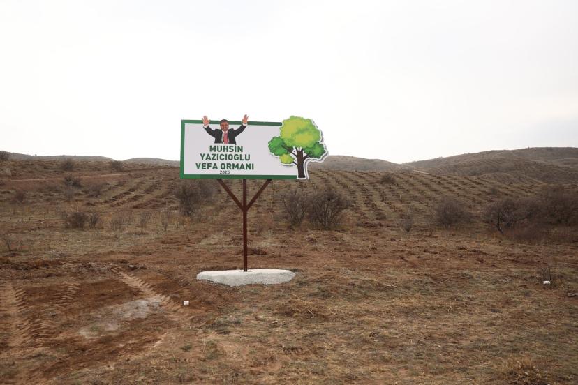 58 Bin Fidan Muhsin Yazıcıoğlu Vefa Ormanı’nda Toprakla Buluştu