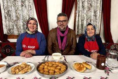 Ayvaz Şef, Sivas Kadınlar Kooperatifinde Çekim Yaptı