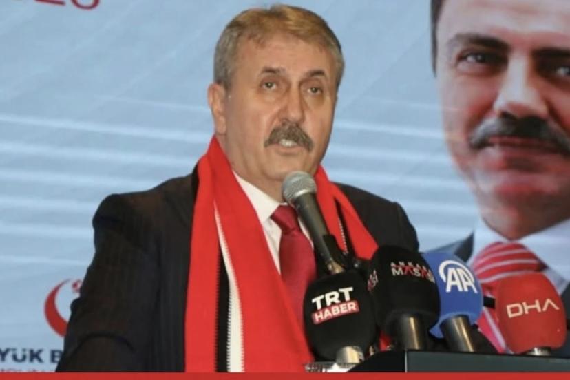 BBP Lideri Destici’den DEM Parti’ye Çok Sert Tepki