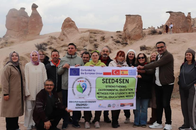 Erasmus+ Kapsamında Üç Ülkeden Öğretmenler Sivas’ta Eğitim Faaliyetlerine Katıldı