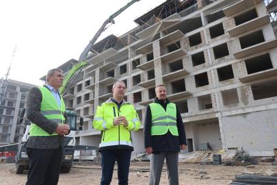 ESKİ SANAYİ 2. ETAP KONUT PROJESİ HIZLA YÜKSELİYOR