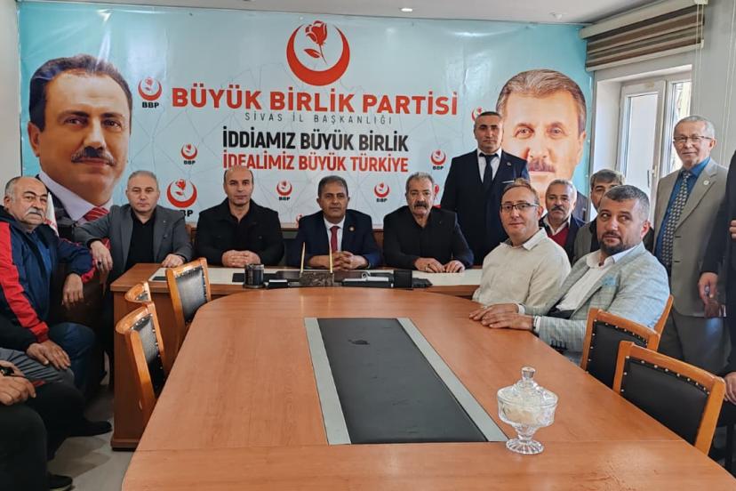 Şükrü Şanlı, BBP Sivas Merkez İlçe Başkanlığına Aday
