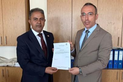 Şükrü Şanlı Mazbatasını Alarak Göreve Başladı