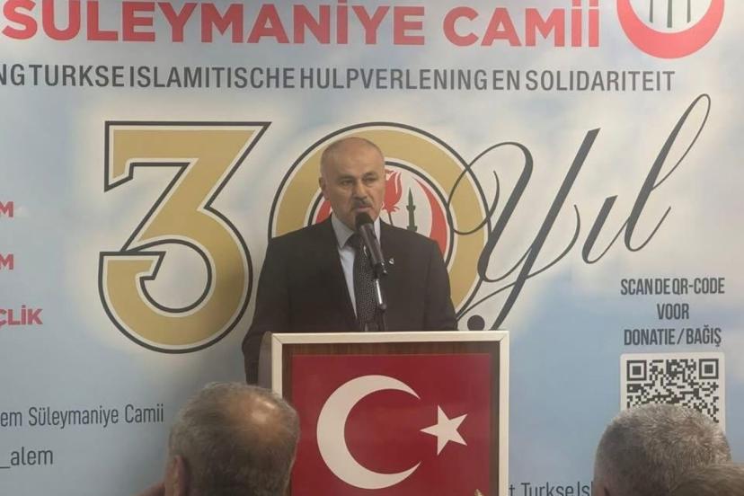 Amsterdam Nizam-ı Âlem Süleymaniye Camii’nde 30. Yıl Coşkusu