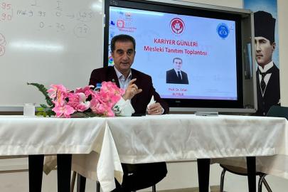 PROF. DR. ERTAN BUYRUK’TAN GENÇLERE İLHAM DOLU KARİYER BULUŞMASI