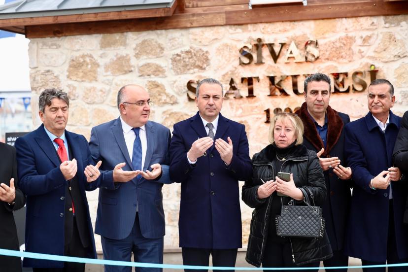 Sivas Kalesi Tarihi Saat Kulesi Açıldı