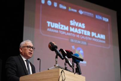Sivas Turizm Master Planı Çalıştayı Gerçekleştirildi