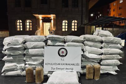 1 Ton 537 Kilogram Kıyılmış Tütün Ele Geçirildi