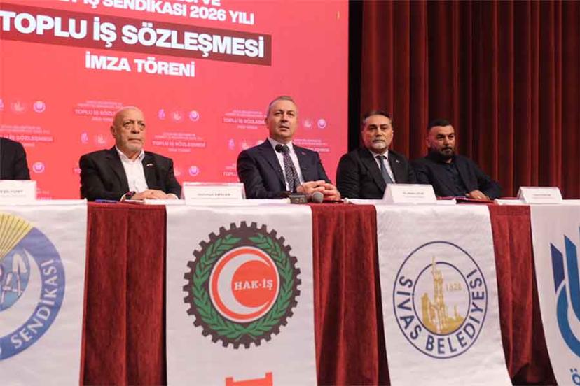 Sivas Belediyesi’nde Toplu İş Sözleşmesi Sevinci