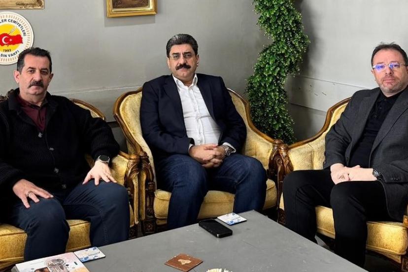 Hakan Aksu’dan Sivas Gazeteciler Cemiyeti’ne Nezaket Ziyareti