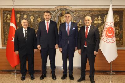 Hakan Demirgil’den Bakan Yardımcısı Salih Ayhan’a Hayırlı Olsun Ziyareti