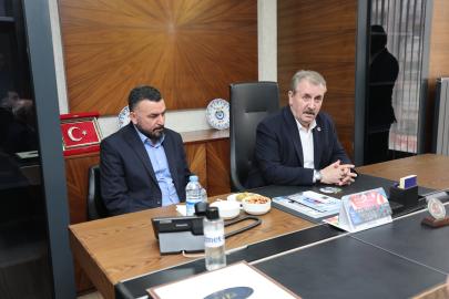 BBP Genel Başkanı Destici ve Başkan Uzun’dan Hizmet-İş’e Ziyaret