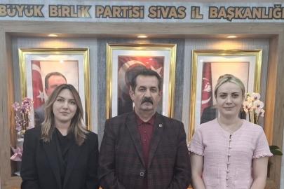 BBP Sivas Kadın Kolları'nda Görev Değişimi