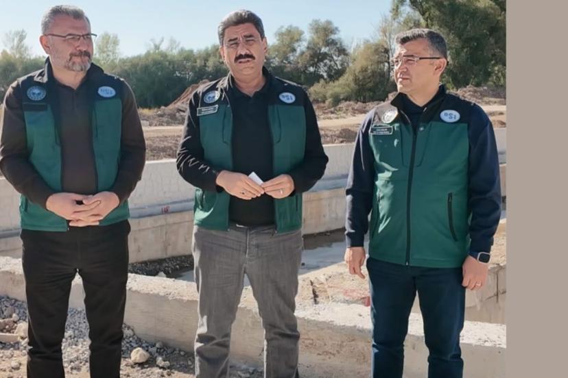 4 Eylül Barajı Mansap Düzenlemesi’nde Çalışmaların Yüzde 78’i Tamamlandı
